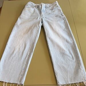 Madewell The Perfect Vintage Wideleg Cropped Jean